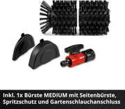 Cepillo de superficies a batería Einhell PICOBELLA 18/215 Power X-Change (18 V, multifuncional, conexión de manguera de jardín integrada, incl. cepillo MEDIUM, sin batería)