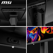 Monitor gaming MSI MAG 271QPX QD-OLED E2 de 26,5 pulgadas WQHD - Panel Quantum Dot OLED 2560 x 1440, 240 Hz / 0,03 ms, 99,1 % DCI-P3, ΔE≤2, DisplayHDR True Black 400 - DP 1.4a, HDMI 2.1, USB Type-C