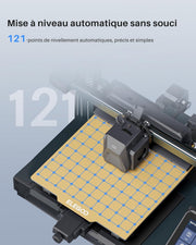 ELEGOO Neptune 4 Pro Impresora 3D Rápida, 500mm/s de Alta Velocidad con Firmware Klipper, Nivelación Automática y Extrusora Directa de Doble Engranaje, Cama Caliente Segmentada Inteligente 225x225x265mm