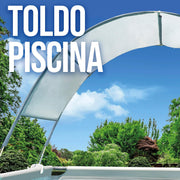 Toldo para piscina elevada Intex