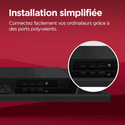 Lenovo N27q Monitor 27" QHD (IPS, 100Hz, 4ms, cable DP, HDMI) Ajuste pivotante - Negro