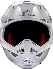 Casco de Motocross Alpinestars Supertech S-M10 Solid 2024 (Blanco, L (59/60))