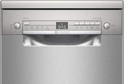 Lavavajillas inteligente Bosch Serie 2 SPV2IKX10E, totalmente integrable, 45 cm de ancho, cesta para cubiertos, secado extra con solo pulsar un botón, InfoLight punto de luz rojo en el suelo, protección AquaStop contra daños por agua, blanco