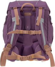 LÄSSIG Set de mochila escolar de 7 piezas para niños/School Set Boxy Unique Negro