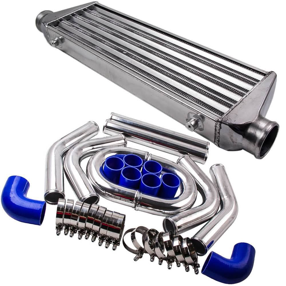 Intercooler universal 550 x 180 x 65 mm, tubería de 2.5" (64 mm)