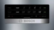 Frigorífico combi Bosch KGN36NWEA Serie 2, 186 x 60 cm, 215 L de refrigeración y 87 L de congelación, NoFrost: nunca más tendrá que descongelar, iluminación LED para una distribución uniforme de la luz