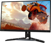 Monitor Gaming Lenovo Legion R27qe de 27" QHD (IPS, 180Hz, 0.5ms MPRT, cable DP, HDMI, AMD FreeSync) Ajuste de inclinación/altura/rotación/pivote - Negro