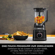 Ninja 2 en 1 Detect Mixer Pro, 1200W, Jarra, 2x vasos individuales, batidos, picar verduras, bebidas congeladas, TB301EU