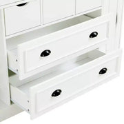 Despensa de cocina independiente Whisen de 71'' de altura, armario de almacenamiento grande para comedor, alacena con 4 puertas plegables, estantes y botelleros
