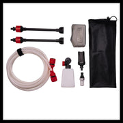 Pistola limpiadora a presión inalámbrica Einhell HYPRESSO 18/24-1 Power X-Change (18 V, 24 bar, limpieza y riego móvil, 240 l/h, incl. accesorios, sin batería ni cargador)