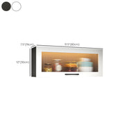 Alacenas de pared para cocina, de madera blanca
