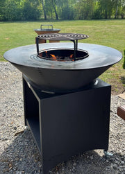 azura home design Barbecue Fiesta gris 75 cm