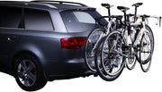 Thule HangOn 3 Tilt, portabicicletas básico de bola de remolque, inclinable y fácil de usar (para 3 bicicletas) TH9720 Gris