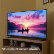 Televisor Smart TV Philips 40PFS6000 HD LED - Pantalla de 40 pulgadas con Pixel Plus, plataforma Titan OS y sonido Dolby Digital - Compatible con Alexa y el Asistente de Google