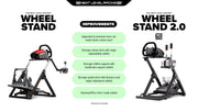 Wheel Stand 2.0 Soporte para volante de gaming y pedales, plegable, con asiento de gaming acoplable