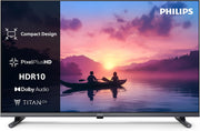 Smart TV LED Philips 32PFS6000 2K HD de 32 pulgadas con Pixel Plus, plataforma Titan OS y sonido Dolby Digital - Compatible con Alexa y el Asistente de Google