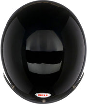 Casco de moto retro Bell Custom 500 sólido ECE inspirado en 1954, forma ovalada, ajuste discreto, comodidad moderna, color: negro, talla: XL