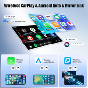 Autorradio OiLiehu 2G+64G Android 13 para Renault Trafic 2, Opel Vivaro A, Nissan Primastar 2006-2014 con CarPlay y Android Auto inalámbricos, pantalla táctil de 10,1", GPS, WiFi, Bluetooth, FM/RDS, ecualizador, mandos al volante y cámara.