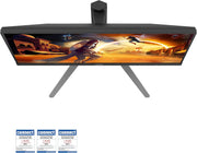 AOC Gaming 27G4HA - Monitor Full HD de 27 pulgadas, 200 Hz, 1 ms, compatible con G-Sync, HDR10 (1920x1080, 2x HDMI 2.0, 1x DisplayPort 1.4) Negro-Rojo