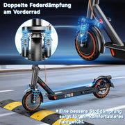 Patinete eléctrico TODIMART serie T con homologación para carretera, autonomía de 30-35 km