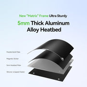 Impresora 3D Creality K2 Plus Combo con sistema de filamento inteligente CFS, doble cámara con IA, impresión de alta velocidad a 600 mm/s, área de impresión de 350 x 350 x 350 mm