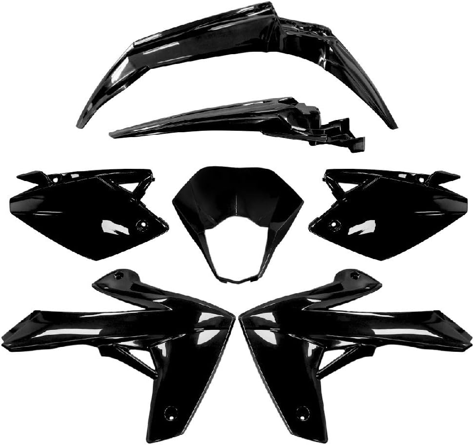 kit de carrocería Rieju MRT 7 piezas negro