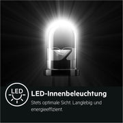 AEG RDB424E1AW Frigorífico de dos puertas de libre instalación/Serie 5000 con ColdSense/1434 mm/Congelador superior/206 L/LowFrost – menos formación de escarcha/Color: Blanco/E