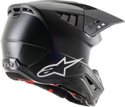Casco de motocross Alpinestars S-M5 Solid 2024 (Negro mate, L (59/60))