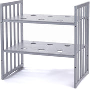 Cuna ovalada evolutiva Waldin, set completo 7 en 1, cuna de barrotes, cama infantil con colchón, cambiador, cuna colecho, madera blanca