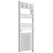 Toallero eléctrico con ventilador Marapi 1500W Táctil Blanco