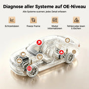 Dispositivo de diagnóstico OBD2 universal Topdon ArtiDiag600 Pro con 9 funciones de servicio