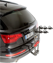 Mottez A009P3NM Portabicicletas de enganche, Negro, 3