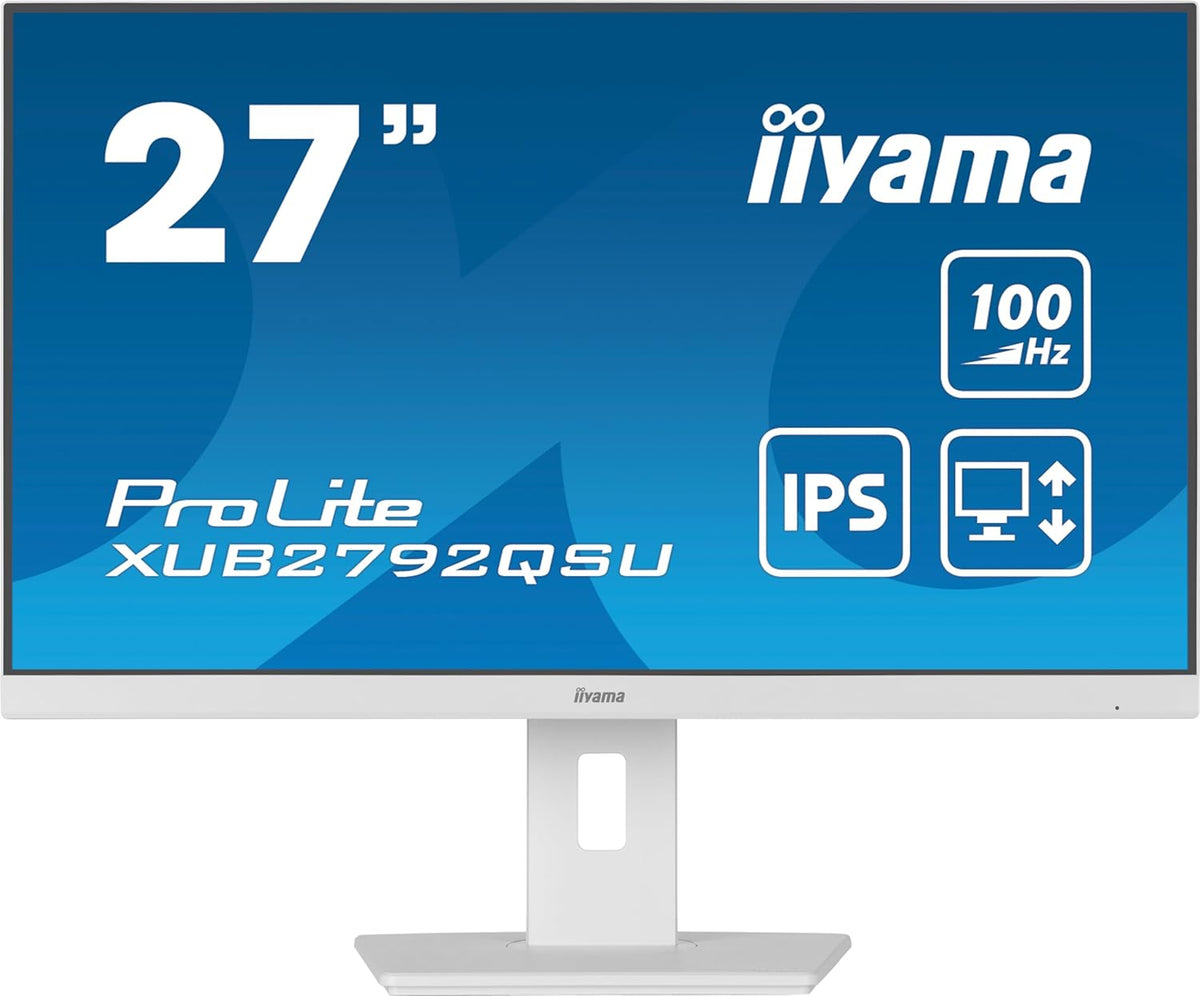 Iiyama Xub2792Qsu-W6-27,IPS,2560X1440/100Hz,1H1Dp,Tiene