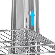 Vitrina refrigerada comercial de 6.9 pies cúbicos, vitrina refrigerada de sobremesa con iluminación LED para panadería, cafetería, 110V/190W