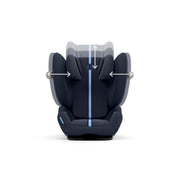 CYBEX Gold Silla de coche infantil Solution G i-Fix, para coches con y sin ISOFIX, desde aprox. 3 hasta 12 años (100 - 150 cm), desde aprox. 15 hasta 50 kg, Lava Grey