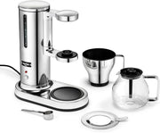 Aarke Cafetera de goteo – Cafetera eléctrica, jarra de cristal, función de mantenimiento de calor, capacidad de 10 tazas, 250 ml - 1,25 l, diseño moderno, cafetera para café de filtro, con certificación ECBC.