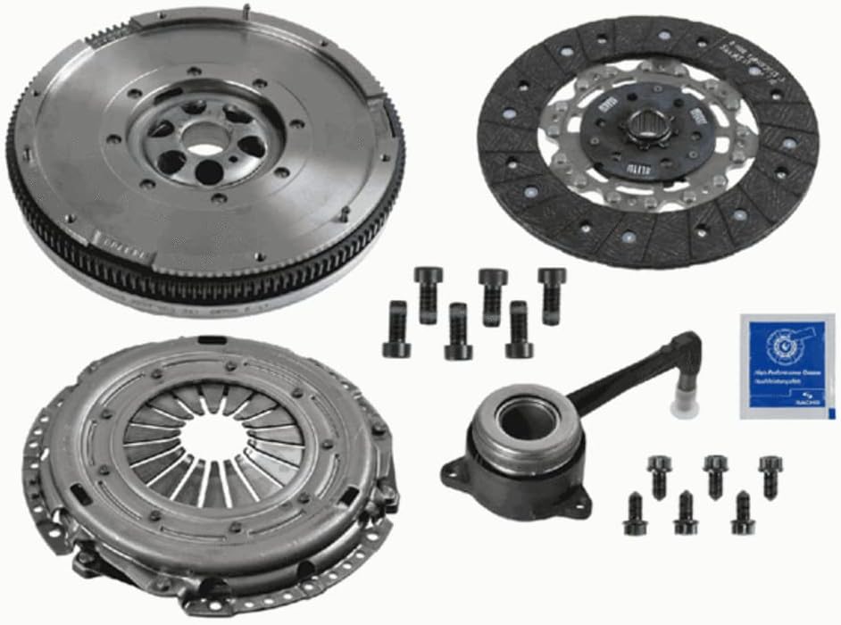 SACHS 2290 601 005 Kit de embrague DMF con CSC para Volkswagen Polo II (9N_, 9A_) 2001-2014 y otros vehículos