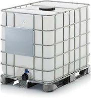 DARE WIN STORE Depósito de almacenamiento IBC de 1000 l, bolsa renovada, rejilla translúcida para líquidos, excepto combustibles