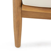 Set de conversación para exteriores de 4 plazas de madera de acacia Willowbrook de Christopher Knight Home