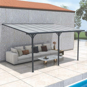 Cubierta para terraza Fornorth 435x300x225-270cm