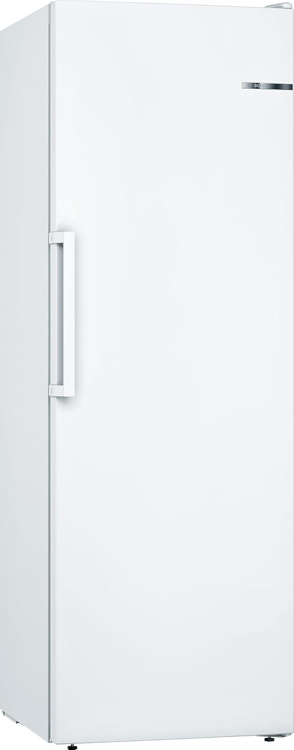 Bosch GSN33FWEV, Serie 4, Congelador vertical, Libre instalación, 176 x 60 cm, 225 L, Blanco