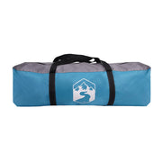 Tienda de campaña túnel para 4 personas impermeable azul 2025 V6491