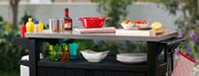 KETER Carrito de barbacoa gris UNITY XL - 207 litros - 134 x 51.7 x 89.6 cm