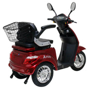 Scooter eléctrico para personas mayores Arvo P300 Rojo