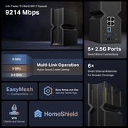 Router WiFi 7 TP-Link Archer BE550