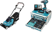 Cortacésped a batería Makita DLM382Z 2x18 V (sin batería, sin cargador)