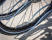 EUFAB 11514 Portabicicletas basculante para 4 bicicletas, Gris