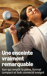 Amazon Echo Dot Max (nueva generación): altavoz con Alexa, sonido que llena la estancia y hub doméstico integrado, color antracita
