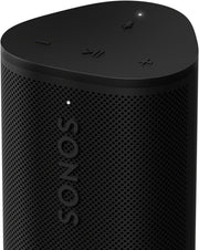 Sonos Roam 2 | Altavoz más ligero, portátil y resistente al agua con Bluetooth, Wi-Fi, al menos 10 horas de autonomía y control por voz para interiores y exteriores - Blanco