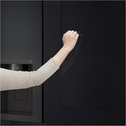 Frigorífico Side by Side LG GSGV81PYLL, Clase E, 635 L, Instaview, frigorífico con congelador, dispensador de hielo, hielo picado y agua, Total NoFrost, compresor Smart Inverter, Wi-Fi